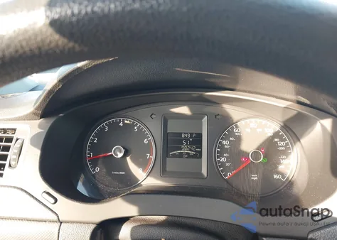 2014 Volkswagen Jetta 2.0L S из США, поврежденный, VIN 3VW2K7AJ6EM237094